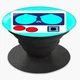 Попсокет (Popsockets) держатель для смартфона Маска(Mask) (8754-1979-BK) Черный - изображение 6
