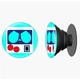 Попсокет (Popsockets) держатель для смартфона Маска(Mask) (8754-1979-BK) Черный - изображение 8