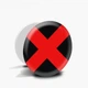 Попсокет (Popsockets) держатель для смартфона Красный Крестик (8754-1407-WT) Белый - изображение 9