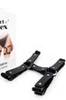Гартеры на ногу из натуральной кожи Art of Sex - Kristina Leg Garters (2 шт), Черный one size - изображение 1