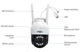 IP-камера Hiseeu WHD714 с 8 кратным оптическим зумом и 4 кратным цифровым 2 обьектива по 4 МП - зображення 8