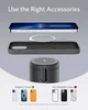Бездротове зарядне пристрій Anker PowerWave Mag-Go 2-in-1 Dock (Black) (6764575) - зображення 4