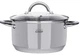 Каструля Bravo Chef нержавіюча сталь 18 см 2.6 л з кришкою (680240) - зображення 1
