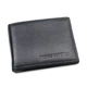 Чоловічий шкіряний портмоне-затискач Marco Coverna 282 чорний - зображення 1