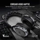 Original геймерские проводные наушники Corsair HS60 Haptic с функцией Haptic Bass (CA-9011225-EU) Factory Recertified g2 - изображение 4
