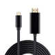 Кабель USB Type C - HDMI AirBase USBC-1, 1.8 м, поддержка 4K@30hz - изображение 2