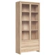 Витрина Каспиан REG2W2S-900х405х2005 из ДСП цвет дуб сонома Gerbor Holding - изображение 2