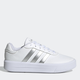 adidas Originals Court Platform GV8996 Niskie Trampki Damskie 36.5 (4UK) 22.5 cm Chmura Białe/Srebrne Metalik/Chmura Białe (5904248842734) - obraz 1