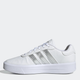 Жіночі кеди низькі adidas Originals Court Platform GV8996 37.5 (4.5UK) 23 см Cloud White/Silver Metallic/Cloud White (5904248842741) - зображення 3