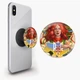 Попсокет (Popsockets) держатель для смартфона Свободна и несокрушима (8754-3772-BK) Черный - изображение 1