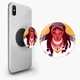 Попсокет (Popsockets) держатель для смартфона Украинка (8754-3768-BK) Черный - изображение 1