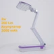 Светодиодная настольная LED лампа с аккумулятором 2w, 200 Lm, 6000K Sneha (997982) - изображение 1
