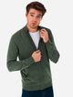 Sweter męski rozpinany z kieszeniami Tatuum Ricky T2118.616B-531 S Khaki (5900380948006) - obraz 1