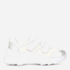 Sneakersy damskie z siatki na grubej podeszwie do kostki na rzepy Kazar 62004-27-97 39 25 cm Białe (5903387809219) - obraz 1