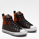 Чоловічі кеди високі Converse Chuck Taylor All Star Berkshire Boot A00721C 44 (10) 28 см Чорний/Темно-червоний (194433802161) - зображення 2