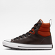 Męskie trampki za kostkę Converse Chuck Taylor All Star Berkshire Boot A00721C 45 (11) 29 cm czarne/bordowe (194433802185) - obraz 4