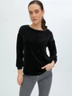 Свитшот женский Old Navy 484869 XS Черный (KAY2000001230817) - изображение 1