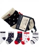 Набор носков 7 пар 6/12 мес 6-10 Tommy Hilfiger Крассные - изображение 4