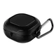 Защитный чехол Deexe Carbon Case для Samsung Galaxy Buds Live / Buds Pro / Buds 2 / Buds 2 Pro / Buds FE - Black - изображение 1