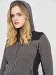 Спортивная кофта женская Kilpi Nevia W QL0302KIDGY 34 Серая (8592914632481) - изображение 4