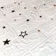 Декоративна самоклеюча стінова 3Д панель (3D шпалери) Sticker Wall New ECO з ПП, ПВХ, що миється, звукоізоляційна, шумоізоляційна для оздоблення стін інтер'єру кімнати, кухні, ванної 700x770x3мм під білу цеглу Зірки (240P021-3SW) - зображення 2