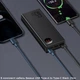 Універсальний повербанк для ноутбука, планшета, смартфона Baseus Adaman 20000mAh 65W Black + Кабель USB Type-A to Type-C - зображення 6