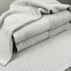 Рушник для обличчя та рук Вафельний Бордюр GM Textile 50х90см 500г/м2 (Попелястий) - зображення 3