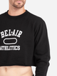 Bluza bez kaptura męska Bel-Air Athletics 29BELM901206751-99 2XL Czarna (8059304306532) - obraz 3