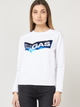 Bluza damska bez kaptura GAS 555685182882-01 L Biała (8056775924579) - obraz 1
