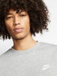 Bluza bez kaptura męska Nike M Nsw Club Crw Bb BV2662-063 L Szara (193146344616) - obraz 4
