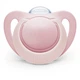 Пустышка Nuk Genius Girl силиконовая 0-6 мес. 2 шт розовая (3952337) - изображение 3