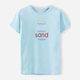 T-shirt 5.10.15 Aqua Sound 4I4033 134 cm Zielony/Niebieski (5902361966788) - obraz 1