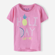 T-shirt 5.10.15 Mix And Match 3I4036 104 cm Różowy (5902361957779) - obraz 1