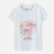 T-shirt 5.10.15 Sunset Safari 3I4047 128 cm beżowy (5902361964111) - obraz 1
