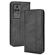 Чохол-книжка Deexe Retro Style для Xiaomi Poco F4 / Redmi K40S - Black - зображення 2