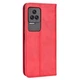 Чехол Deexe Retro Style для Xiaomi Poco F4 / Redmi K40S - Red - изображение 4