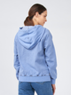 Bluza damska z kapturem kangurka Karl Lagerfeld KLWJ0027RK02004W3-818 XS Niebieska (9000005057550) - obraz 2