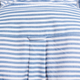 Bluza z kapturem GANT Gbpord Stripe Pop Reg Hood 3013124 M Bright Cobalt (7325705704583) - obraz 6