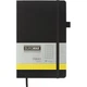 Книга записная Buromax Primo 125x195 мм 96 листов в клетку обложка из искусственной кожи Черная (BM.291161-01) - изображение 1