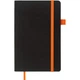 Книга записная Buromax Concept 125x195 мм 96 листов в клетку обложка из искусственной кожи Оранжевая (BM.291162-11) - изображение 2