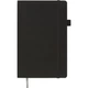 Книга записная Buromax Primo 125x195 мм 96 листов в клетку обложка из искусственной кожи Серая (BM.291161-09) - изображение 2
