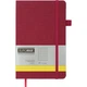 Книга записная Buromax Tweed 125x195 мм 96 листов в клетку обложка из искусственной кожи Бордовая (BM.291163-13) - изображение 1