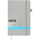 Книга записна Buromax Etalon 125x195 мм 96 аркушів в точку обкладинка зі штучної шкіри Срібна (BM.291360-24) - зображення 1