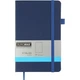 Книга записная Buromax Etalon 125x195 мм 96 листов в точку обложка из искусственной кожи Синяя (BM.291360-02) - изображение 1