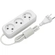 Сетевой удлинитель Electrum C-ES-1785 1.5m, 3 роз, white (C-ES-1785) - изображение 1