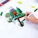 Фломастеры WEIBO акварельные двухсторонние, 12 цветов (CY2226) - изображение 5