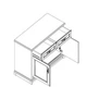 Комод в гостиную Gerbor Holding Соната 2D2S/ 1010х450х905 из ДСП, цвет каштан - изображение 2