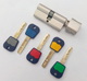 Циліндр замка Mul-t-lock Integrator ключ/поворотник нікель сатин 62 мм (31x31Т) (1 шт) - зображення 1
