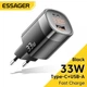 Сетевое зарядное устройство Essager 33W GaN III PD USB-C+USB-A с дисплеем - изображение 1