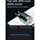 Сетевое зарядное устройство Essager 33W GaN III PD USB-C+USB-A с дисплеем - изображение 2